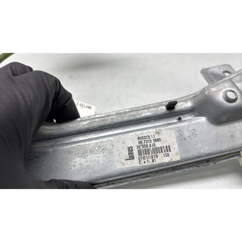 Leve vitre mecanique arriere droit PEUGEOT 208 1 Photo n°5