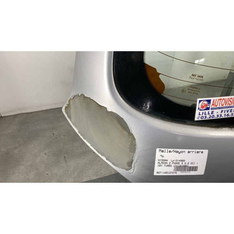 Malle/Hayon arriere NISSAN ALMERA 2 Photo n°7