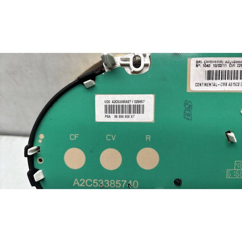 Compteur CITROEN C3 2 Photo n°4