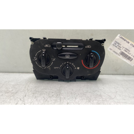 Commande chauffage PEUGEOT 206 Photo n°1