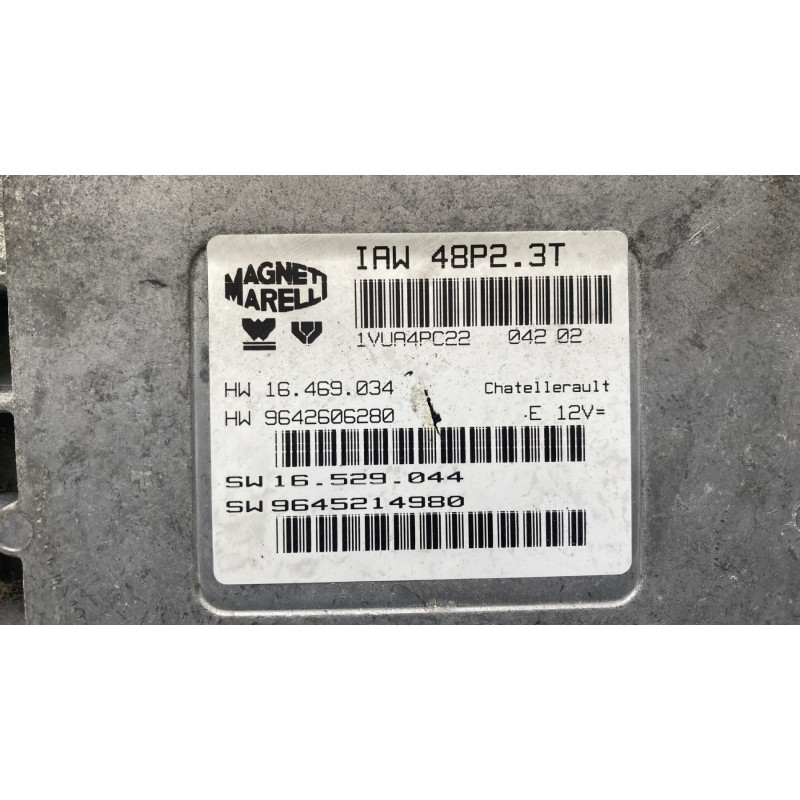 Calculateur moteur PEUGEOT 206 Photo n°4
