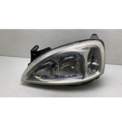 Optique avant principal gauche (feux)(phare) OPEL CORSA C Photo n°1