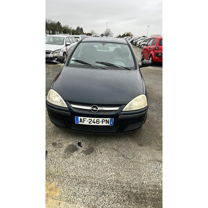 Optique avant principal gauche (feux)(phare) OPEL CORSA C Photo n°6