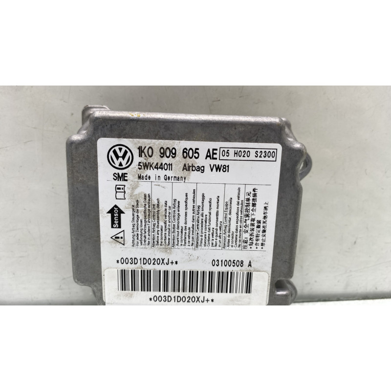 Boitier air bag VOLKSWAGEN SCIROCCO 3 Photo n°2