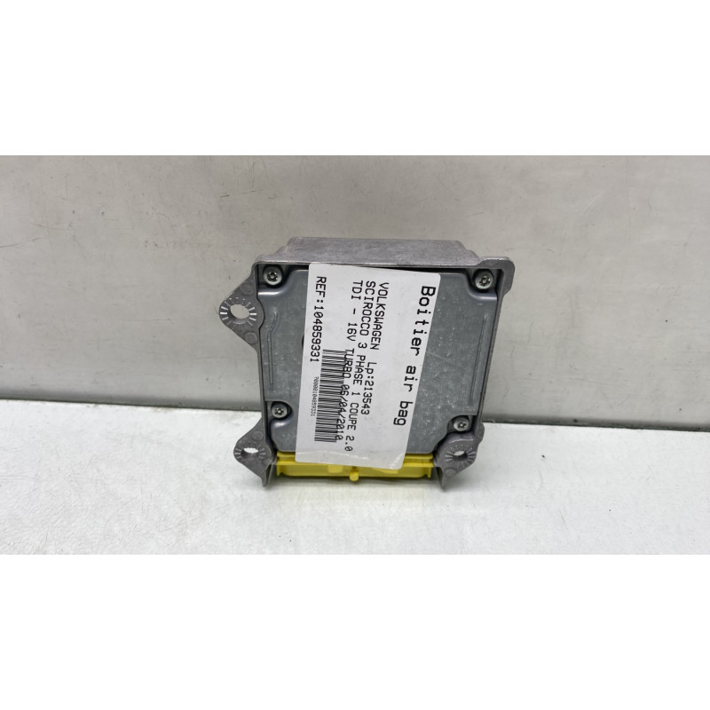 Boitier air bag VOLKSWAGEN SCIROCCO 3 Photo n°4