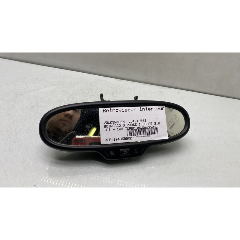 Retroviseur interieur VOLKSWAGEN SCIROCCO 3 Photo n°1