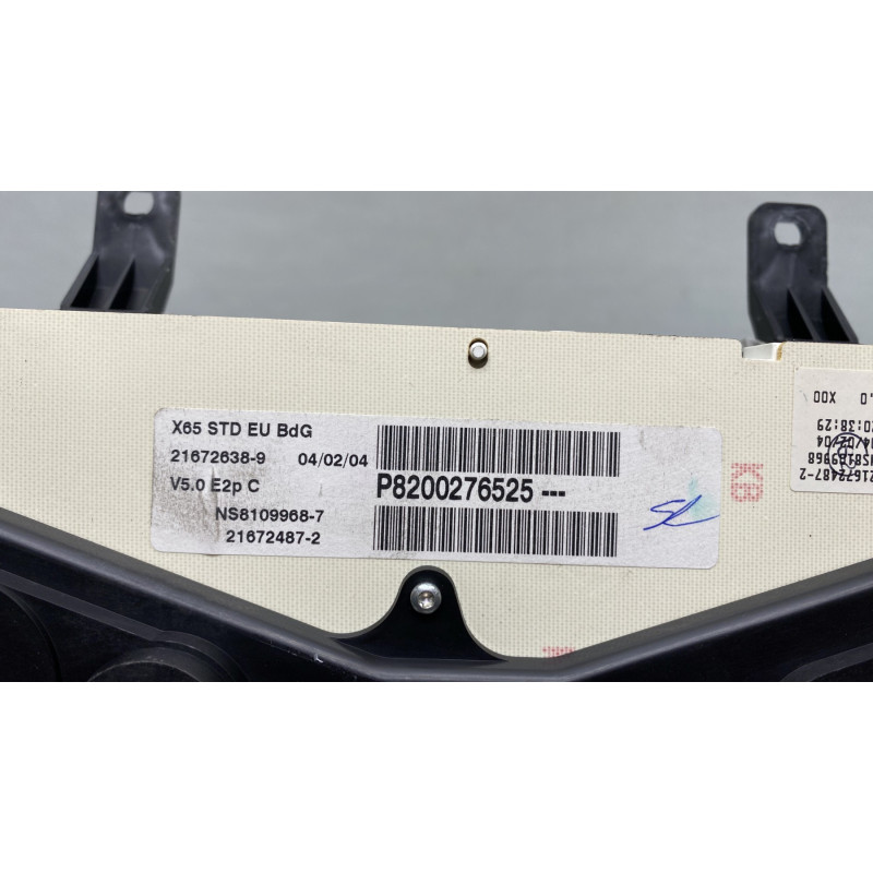 Compteur RENAULT CLIO 2 Photo n°3