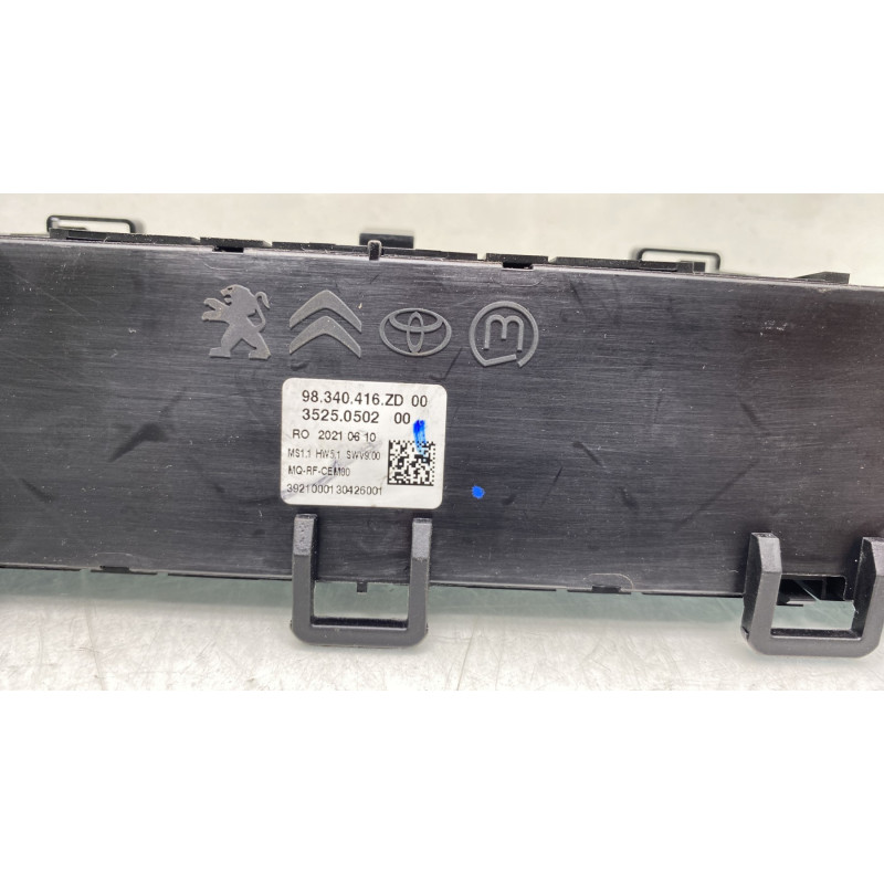Commande chauffage OPEL VIVARO 3 Photo n°3