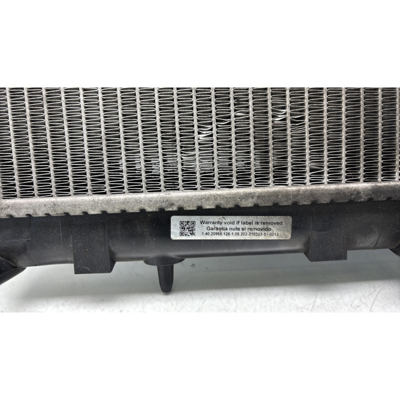 Radiateur eau PEUGEOT 1007 Photo n°7
