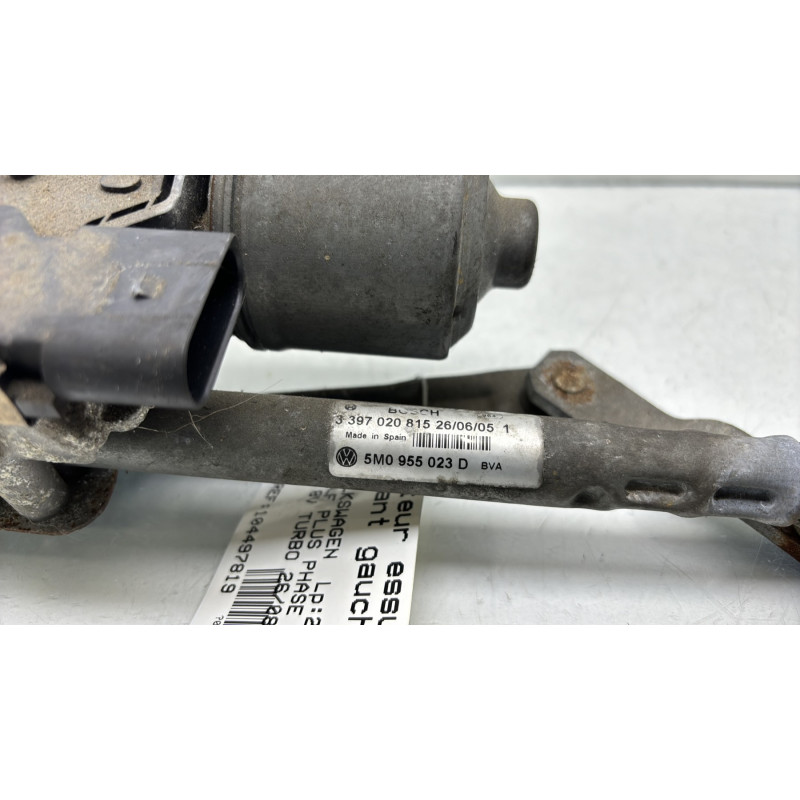 Moteur essuie glace avant gauche VOLKSWAGEN GOLF PLUS Photo n°4