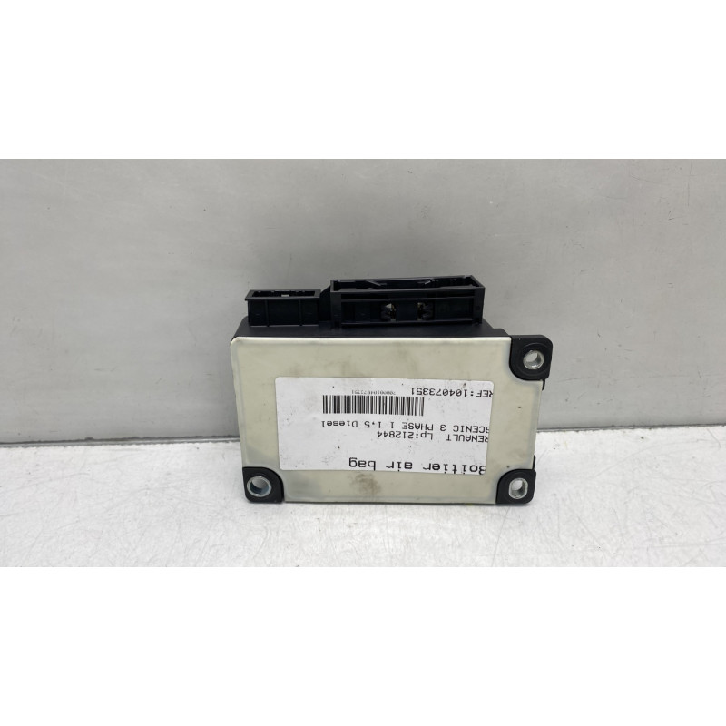 Boitier air bag RENAULT SCENIC 3 Photo n°3