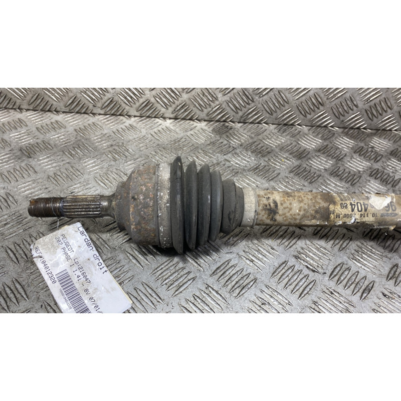 Cardan droit (transmission) PEUGEOT 207 Photo n°2