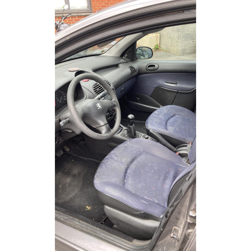 Commande chauffage PEUGEOT 206 Photo n°8