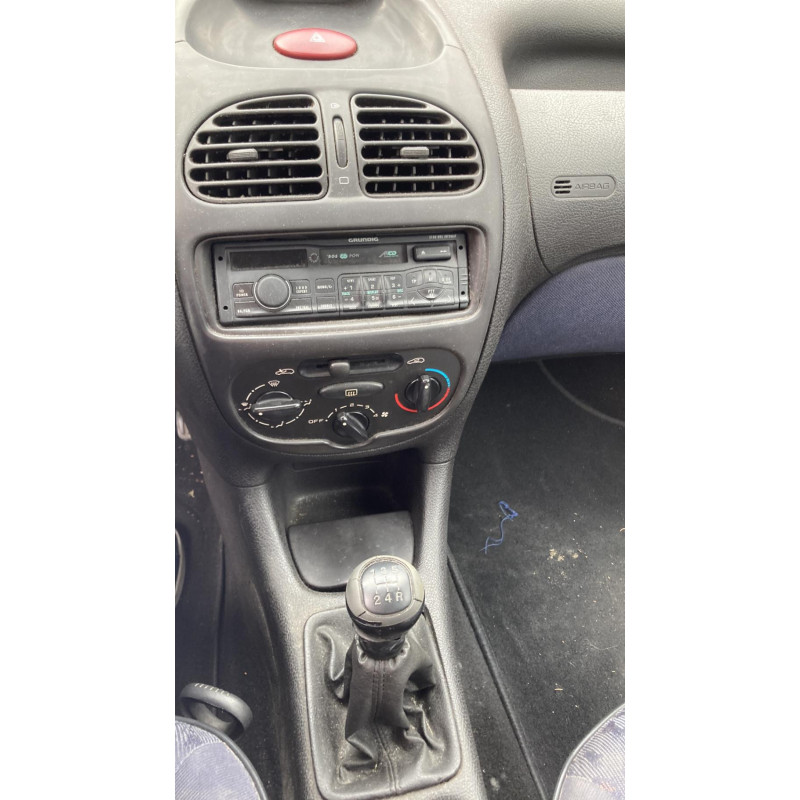 Commande chauffage PEUGEOT 206 Photo n°12