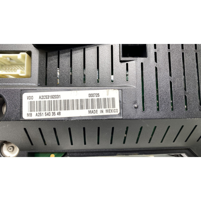 Compteur MERCEDES CLASSE R 251 Photo n°5