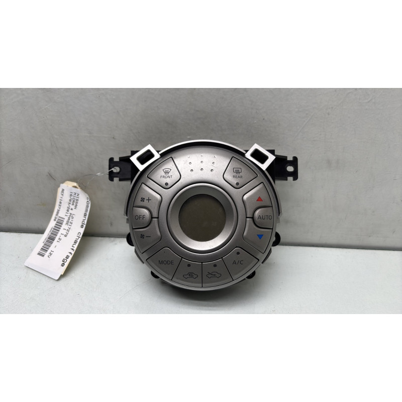 Commande chauffage NISSAN MICRA 4 Photo n°1
