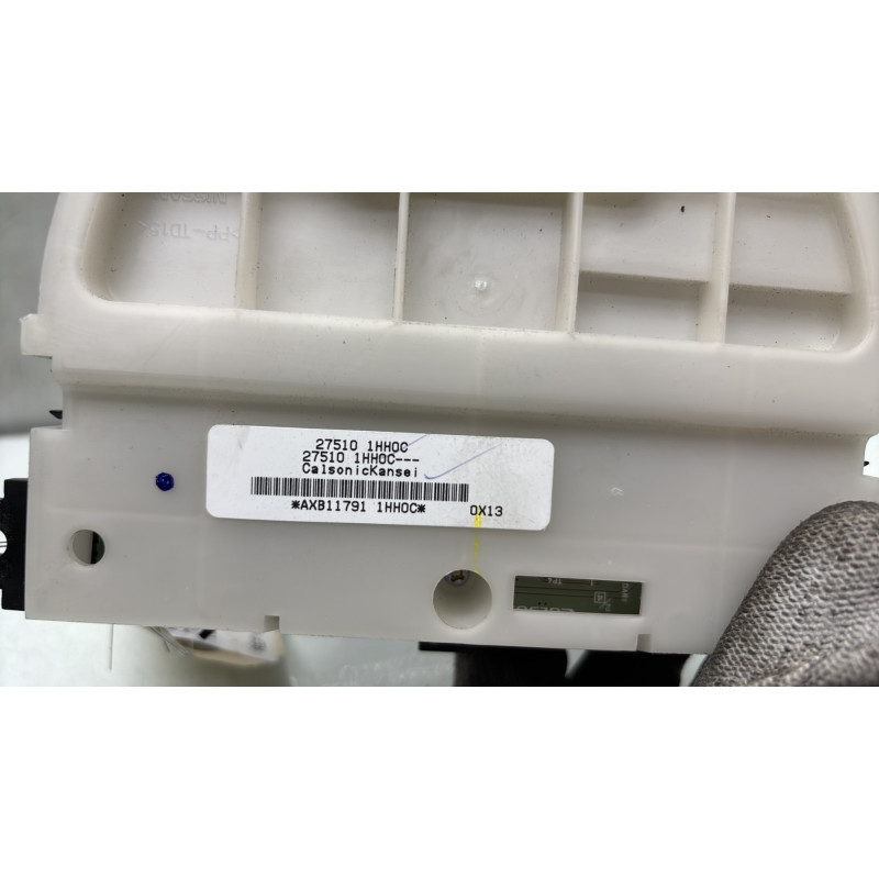 Commande chauffage NISSAN MICRA 4 Photo n°3