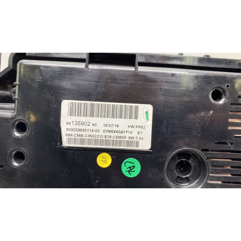 Compteur CITROEN C4 PICASSO 2 Photo n°5
