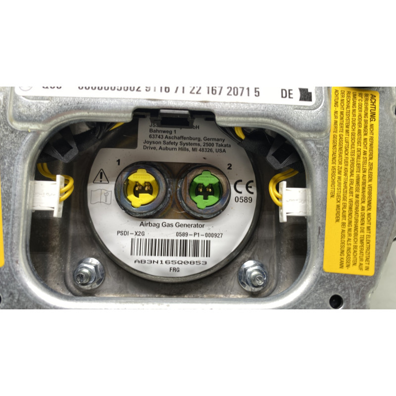 Air bag conducteur MERCEDES CLASSE C 204 Photo n°3