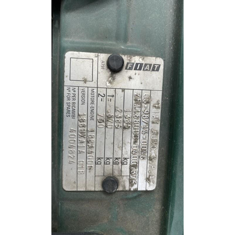 Moteur essuie glace avant FIAT PUNTO 2 Photo n°20