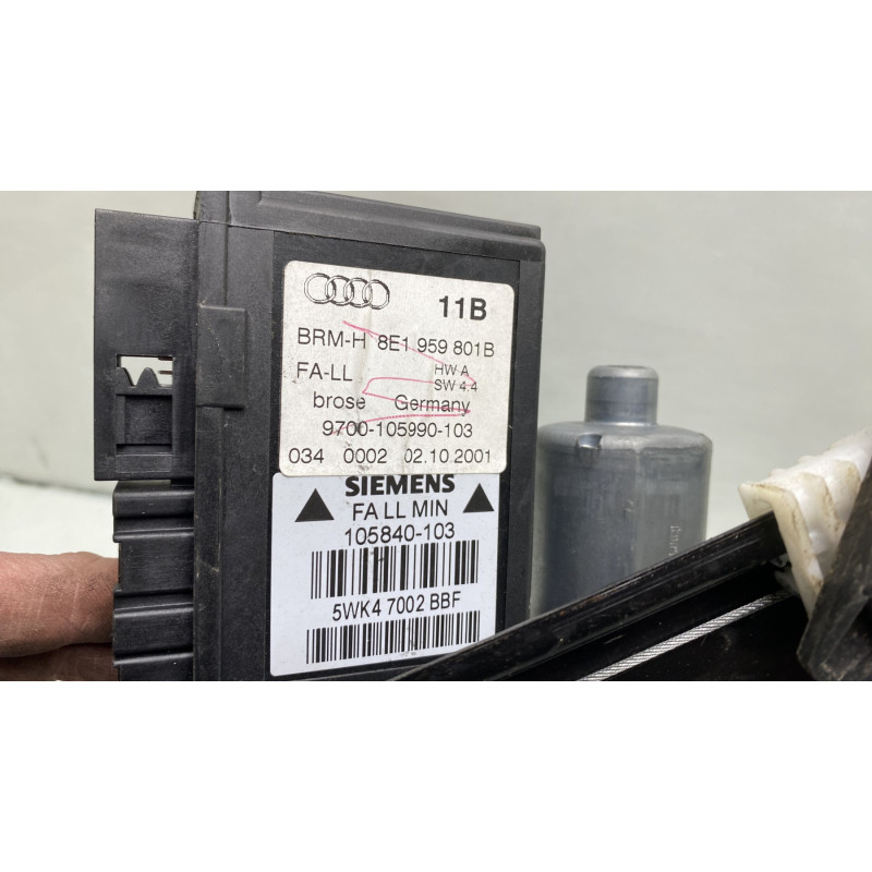 Leve vitre electrique avant gauche AUDI A4 2 Photo n°5