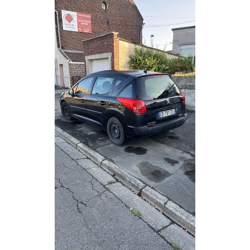 Pare choc arriere PEUGEOT 207 Photo n°9