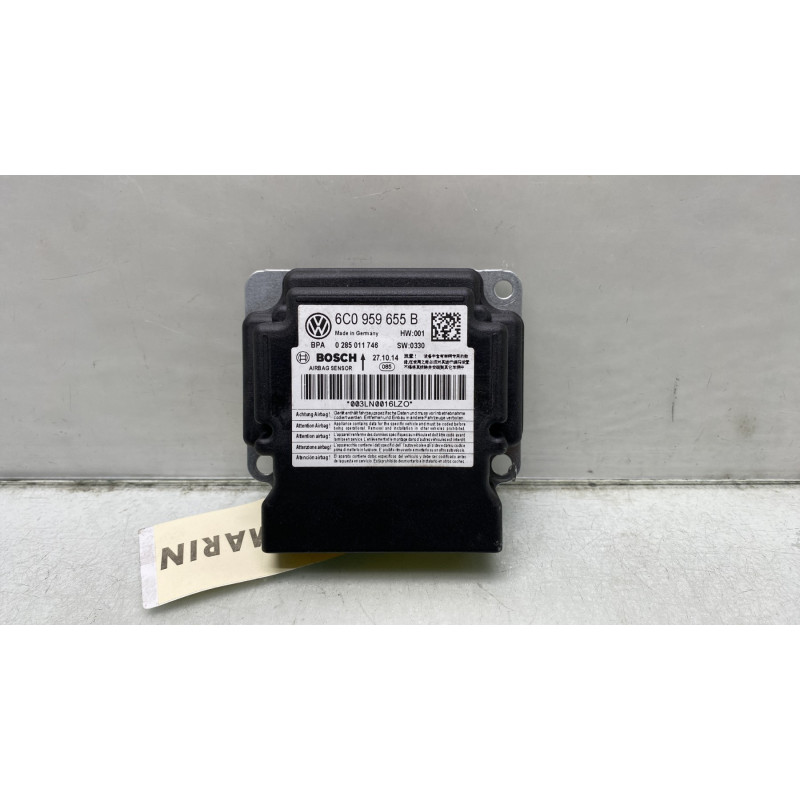 Boitier air bag VOLKSWAGEN POLO 5 Photo n°1