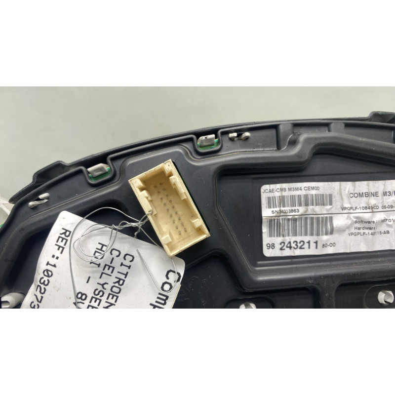 Compteur CITROEN C-ELYSEE Photo n°4