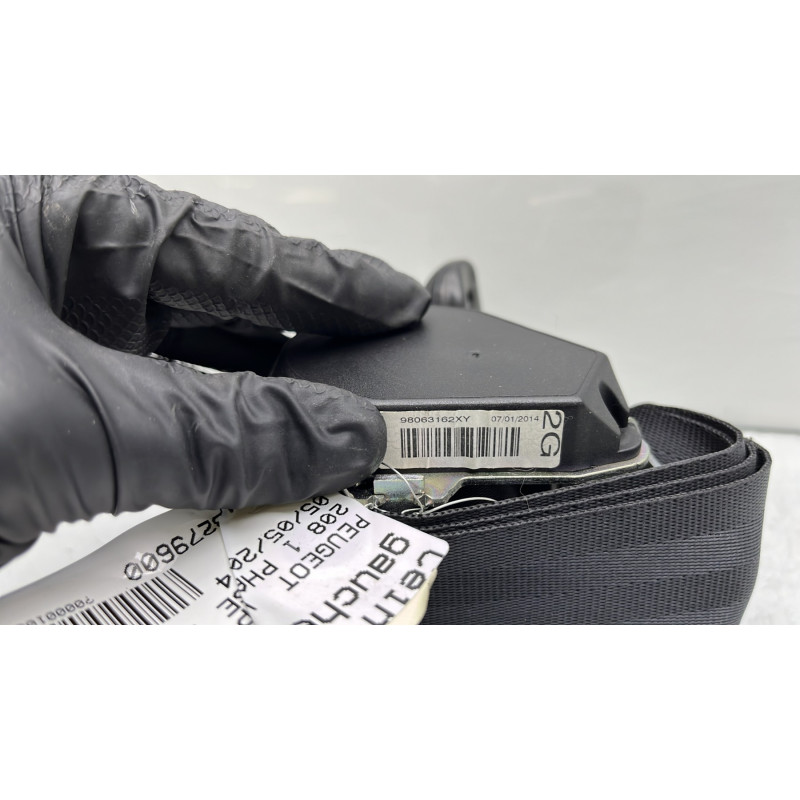 Ceinture arriere gauche PEUGEOT 208 1 Photo n°3