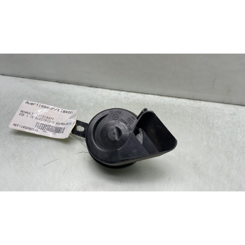 Avertisseur/Klaxon RENAULT ZOE 1 Photo n°1