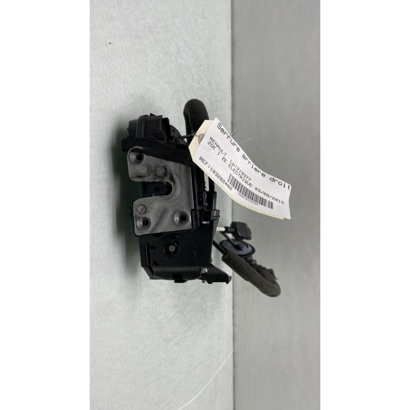 Serrure arriere droit RENAULT ZOE 1 Photo n°1