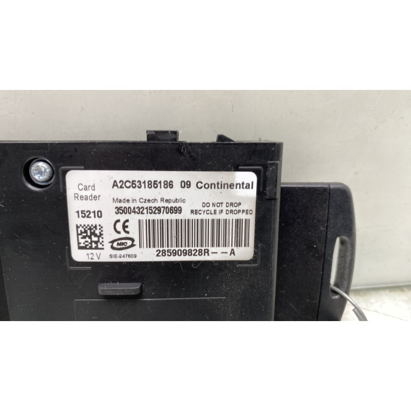 Lecteur de carte (neiman) RENAULT ZOE 1 Photo n°2
