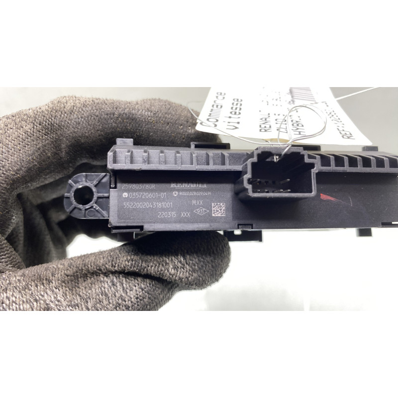 Commande regulateur vitesse RENAULT CLIO 5 Photo n°4