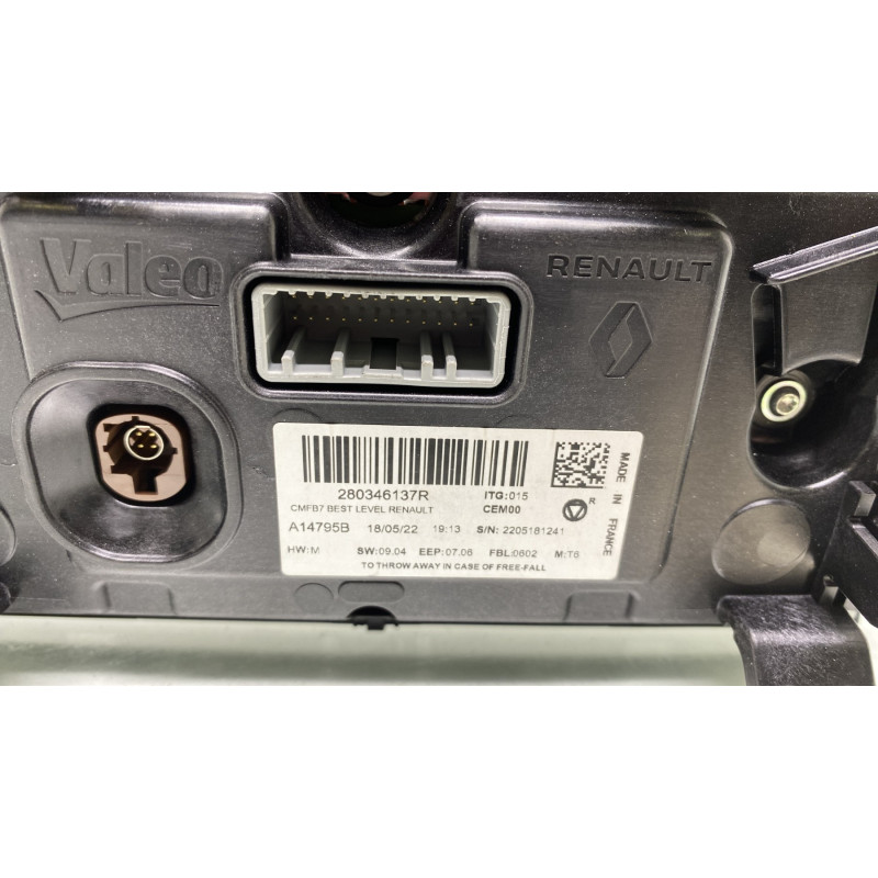 Ecran GPS RENAULT CLIO 5 Photo n°4
