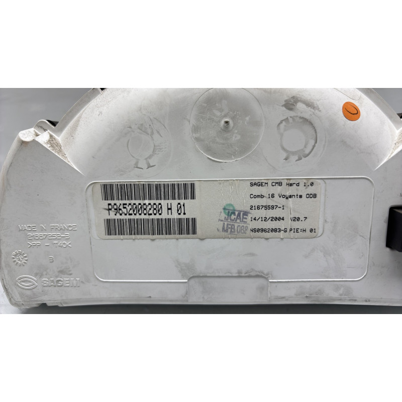 Compteur CITROEN C3 1 Photo n°5