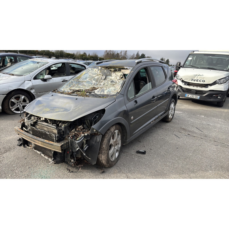 Pare choc arriere PEUGEOT 207 Photo n°8