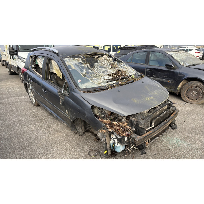 Pare choc arriere PEUGEOT 207 Photo n°9