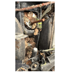 Pare choc arriere PEUGEOT 207