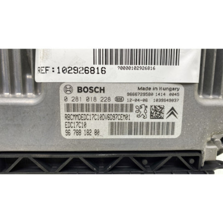 Calculateur moteur PEUGEOT 308 1