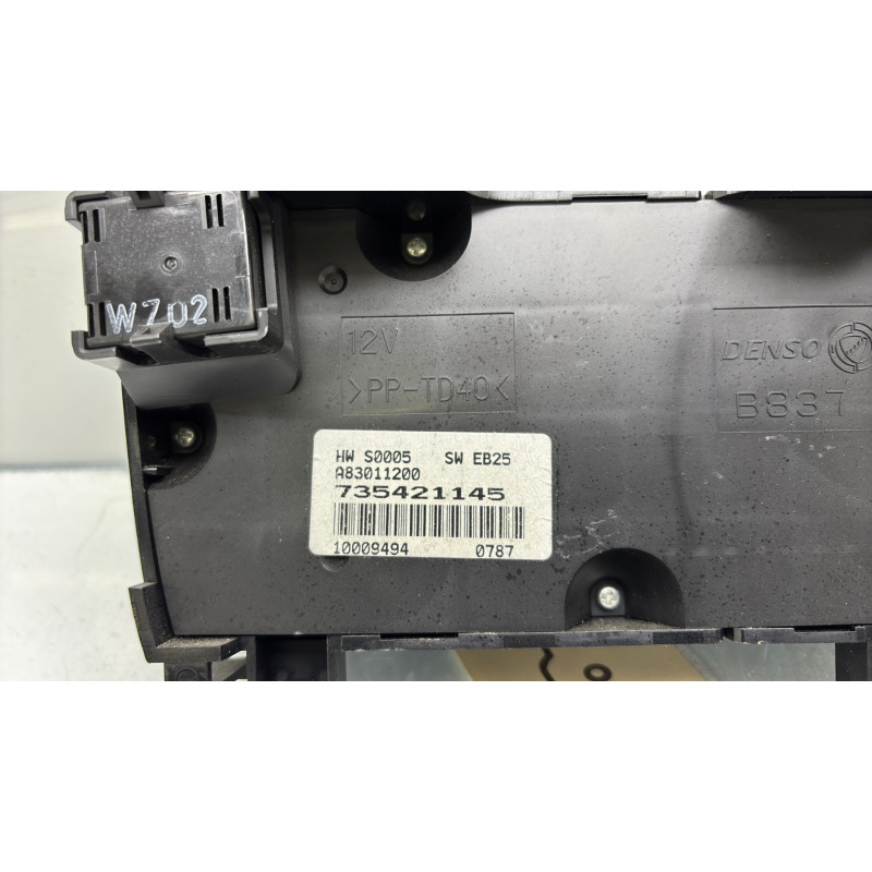 Commande chauffage FIAT DUCATO 3 Photo n°4