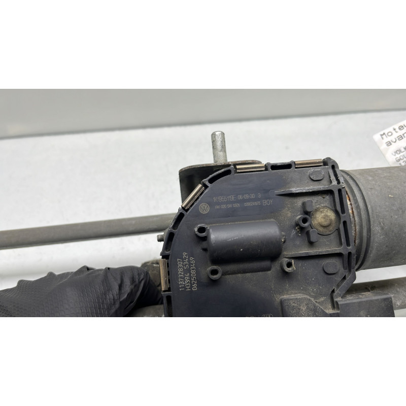 Moteur essuie glace avant VOLKSWAGEN GOLF 5 Photo n°6