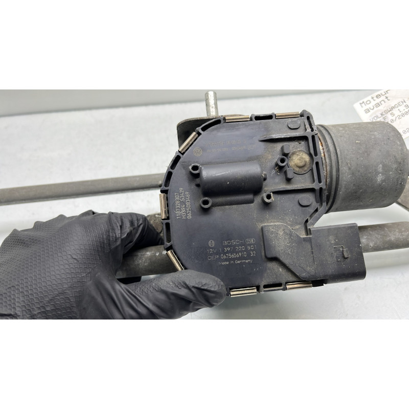 Moteur essuie glace avant VOLKSWAGEN GOLF 5 Photo n°7