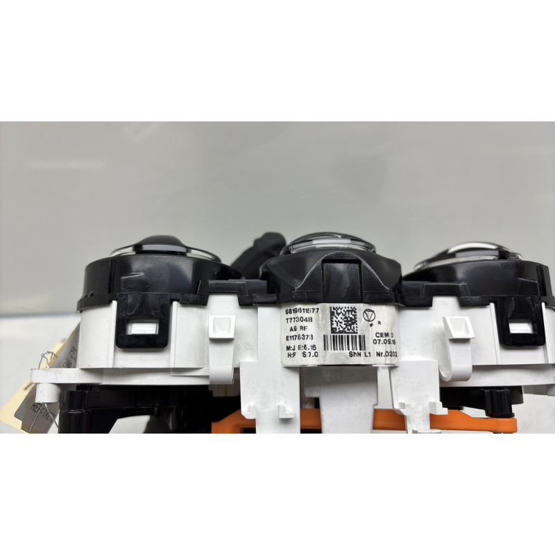 Commande chauffage PEUGEOT 208 1 Photo n°4