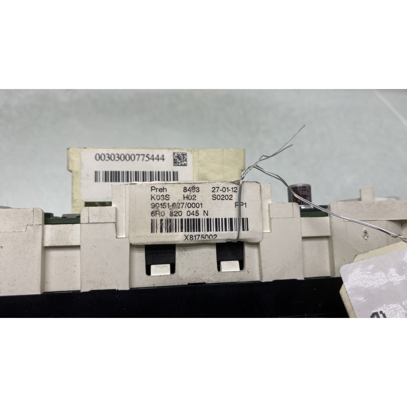 Commande chauffage VOLKSWAGEN POLO 5 Photo n°4