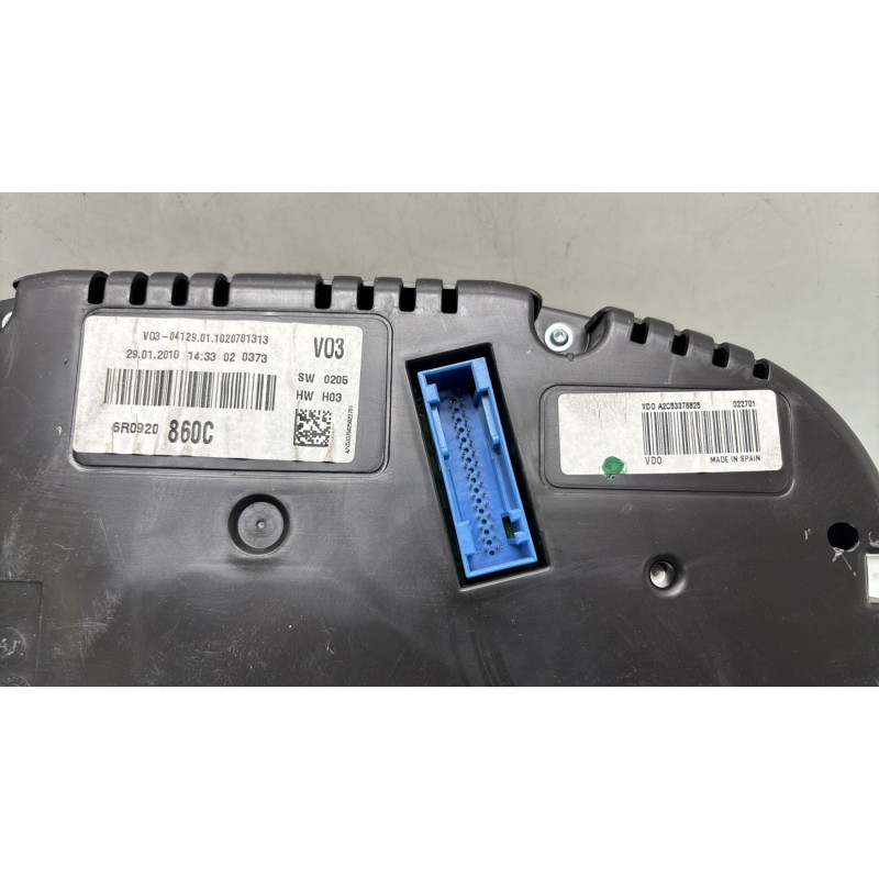 Compteur VOLKSWAGEN POLO 5 Photo n°4