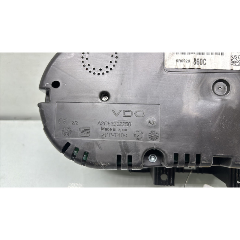 Compteur VOLKSWAGEN POLO 5 Photo n°5