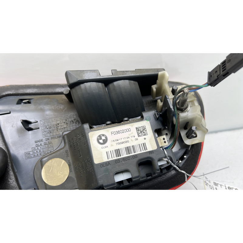 Feu arriere secondaire droit (feux) BMW SERIE 1 F21 Photo n°5