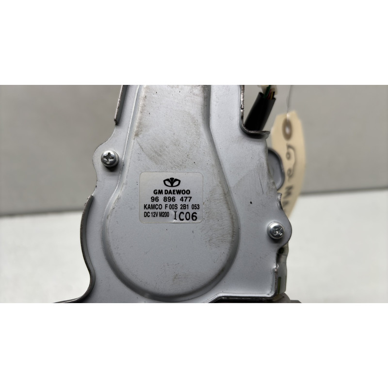 Moteur essuie glace arriere CHEVROLET MATIZ 2 Photo n°3