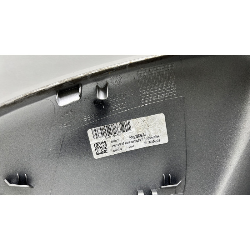 Coquille de retroviseur droit VOLKSWAGEN GOLF 8 Photo n°8