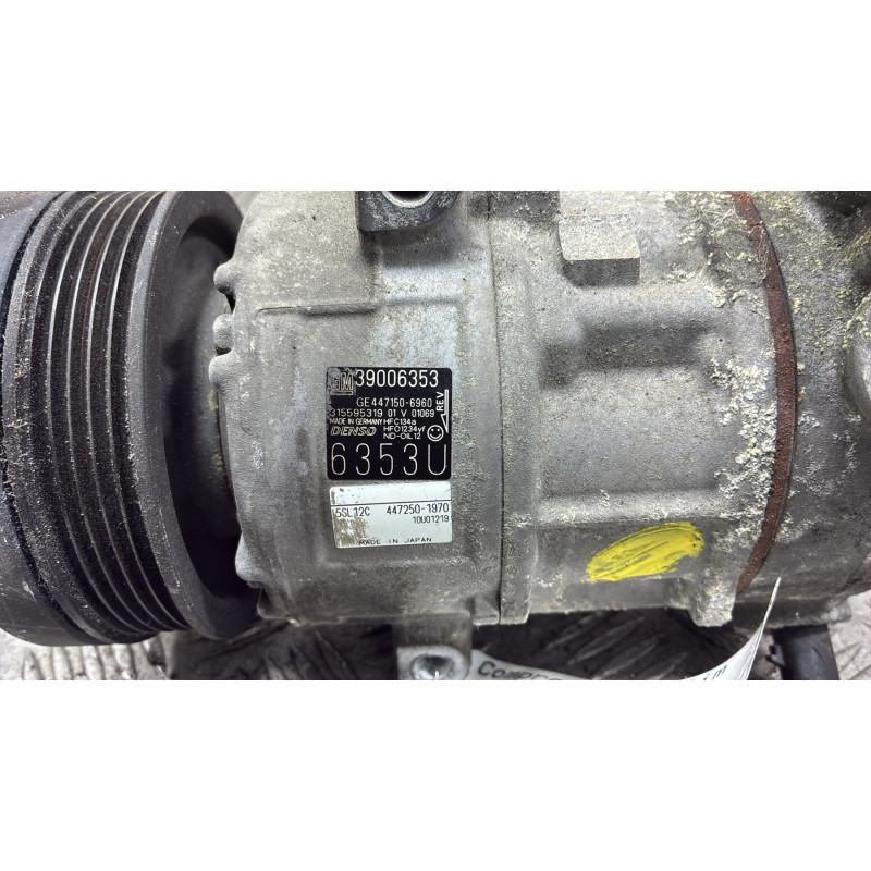 Compresseur clim OPEL CORSA E Photo n°3